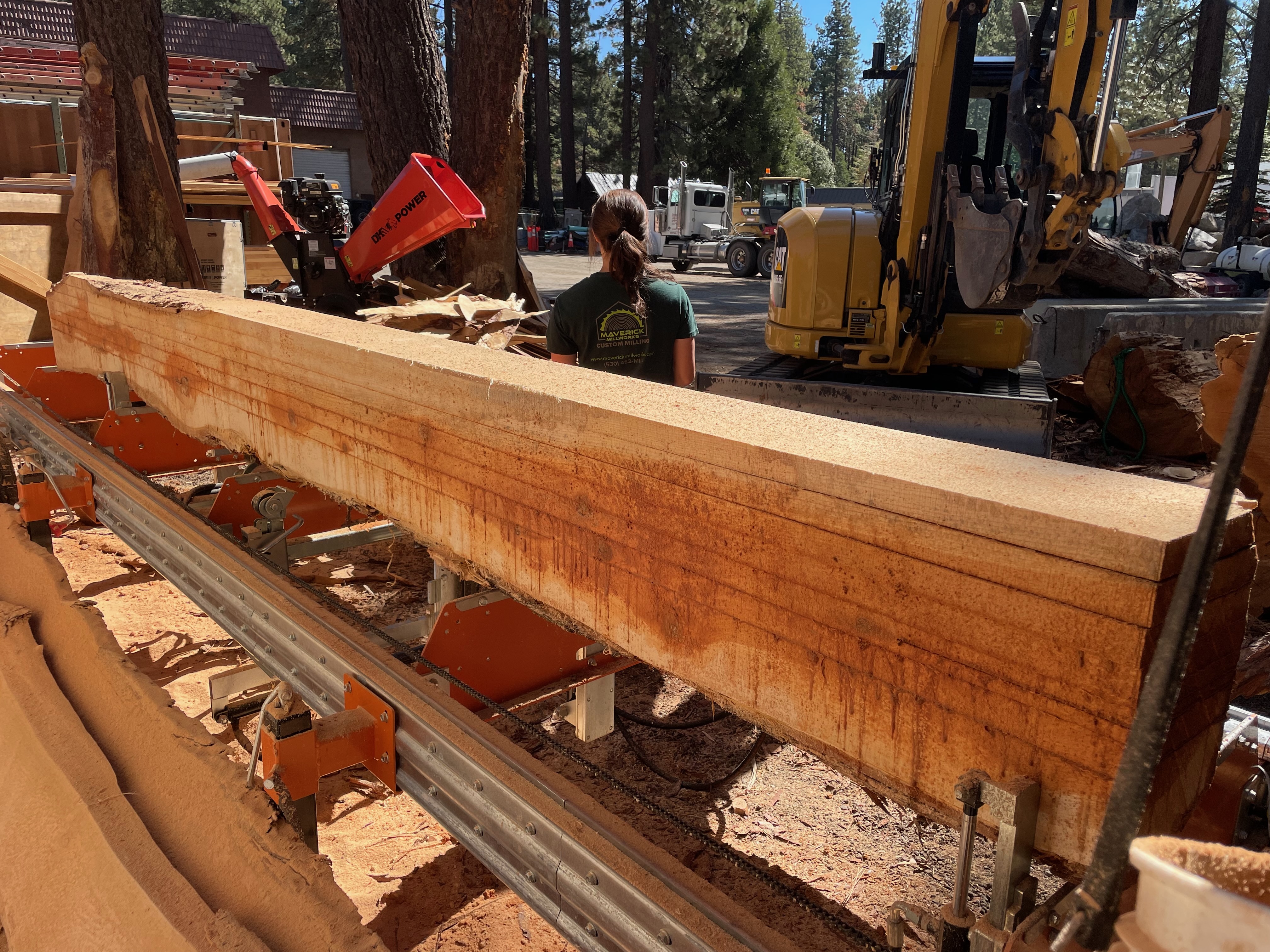 Custom wood milling at Maverick Millworks
